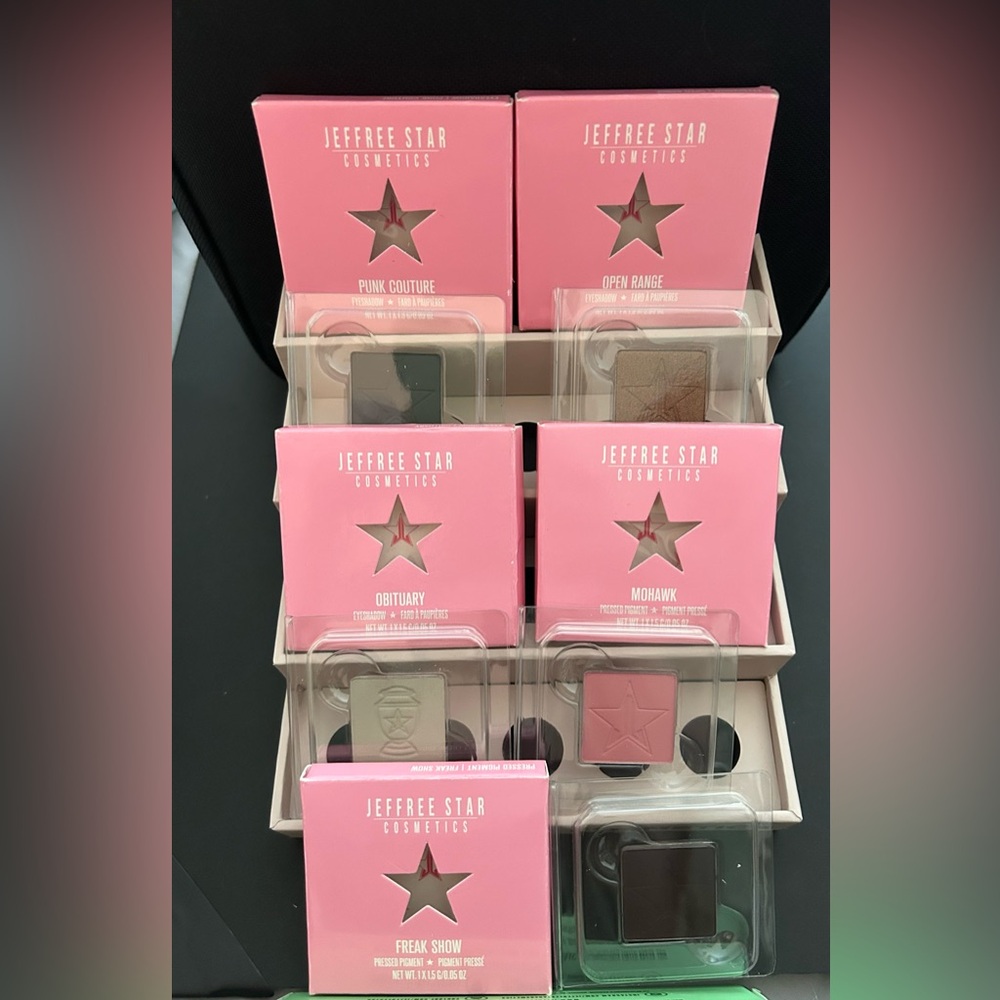 Jeffree Star Cosmetics Artistry Eyeshadow Singles Set of 5